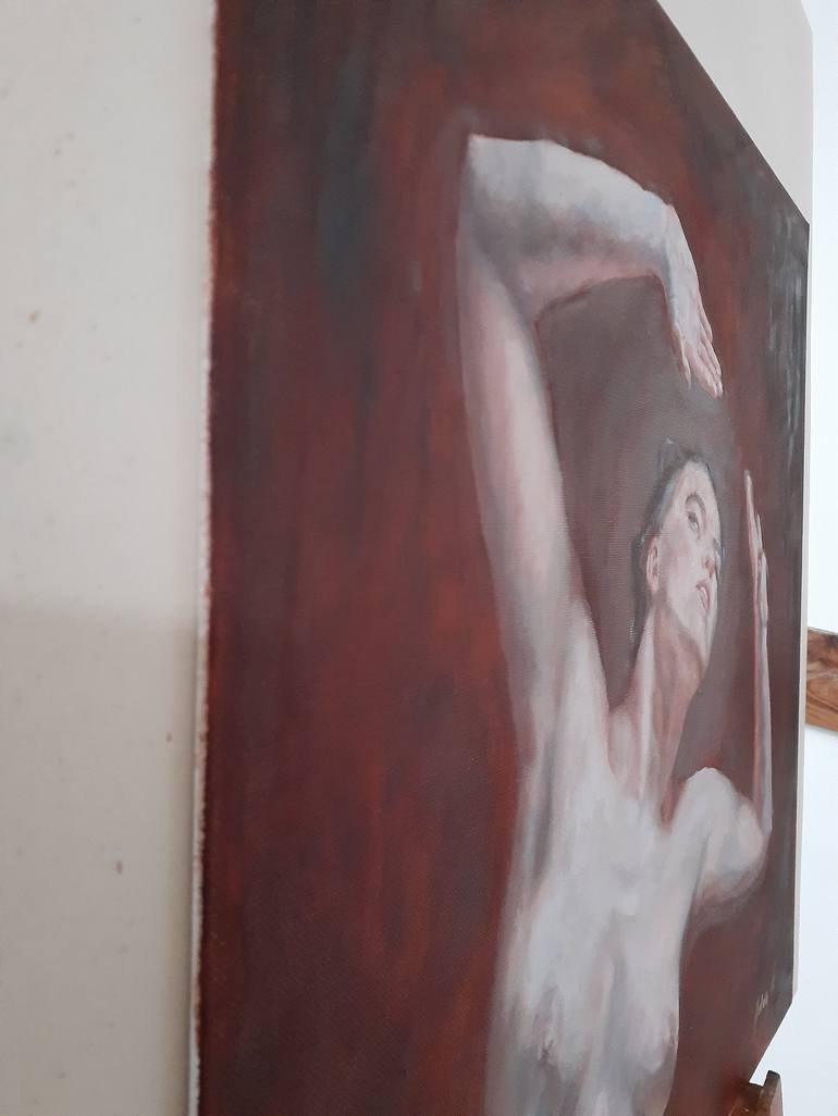 Original Nude Painting by Adela V