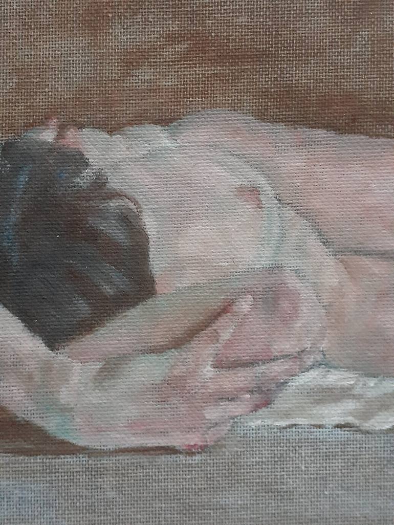 Original Nude Painting by Adela V