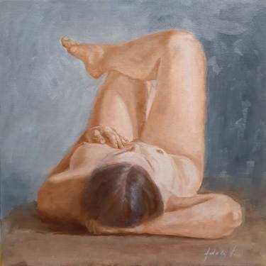 Original Figurative Nude Paintings by Adela V