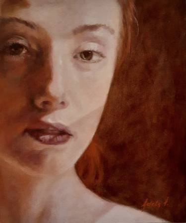 Print of Figurative Portrait Paintings by Adela V