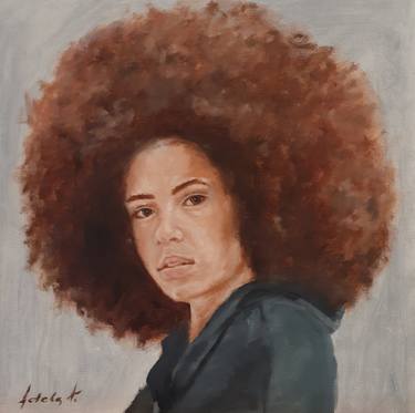 Print of Portrait Paintings by Adela V