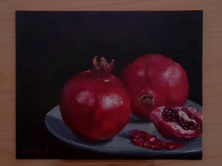 Original Still Life Painting by Adela V