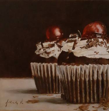 Original Still Life Paintings by Adela V