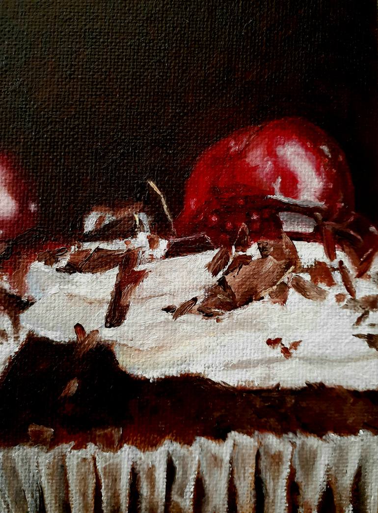 Original Fine Art Still Life Painting by Adela V