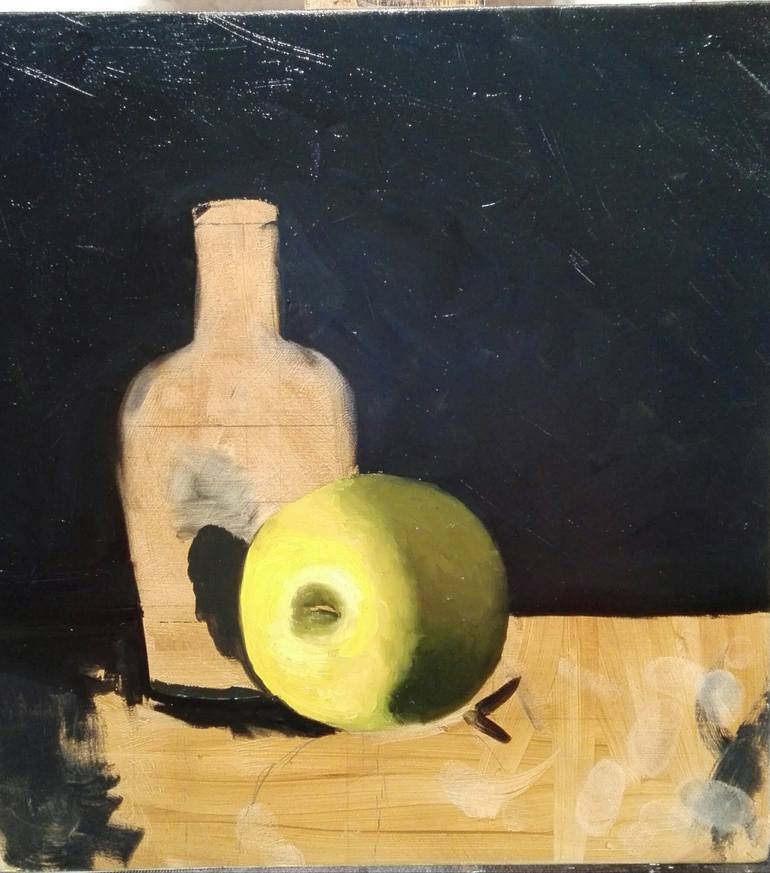 Original Realism Still Life Painting by Olivia Hart-Hughes