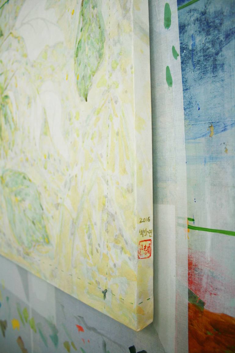 Original Abstract Nature Painting by Soyeun Park