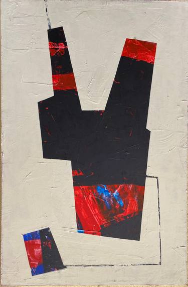 Original Modernism Abstract Painting by Nuno Maldonado Tuna