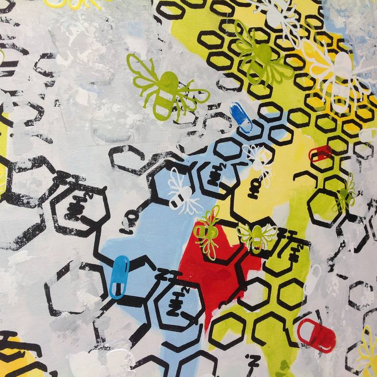 Original Modernism Abstract Painting by Eric Roberts