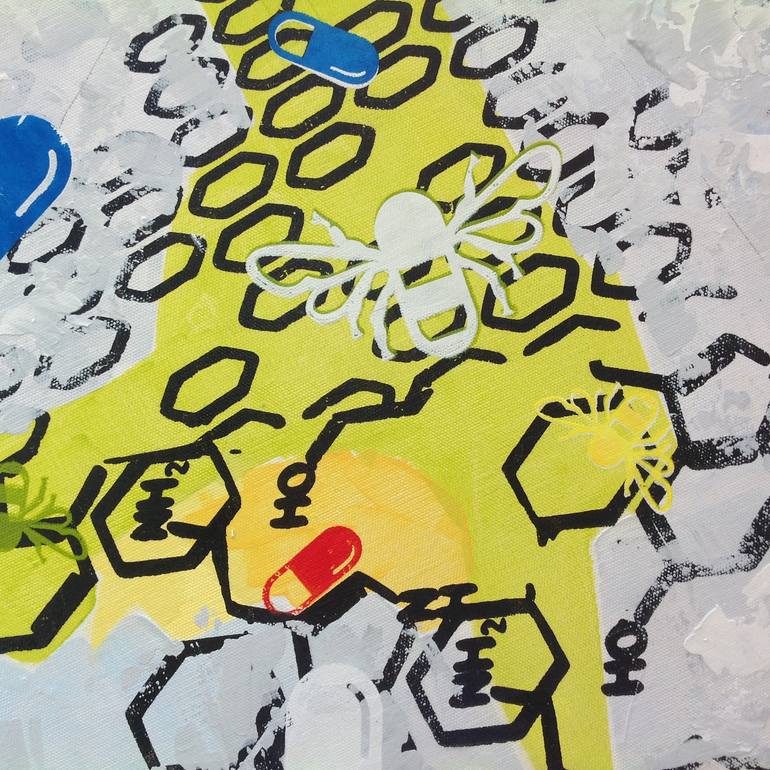 Original Modernism Abstract Painting by Eric Roberts
