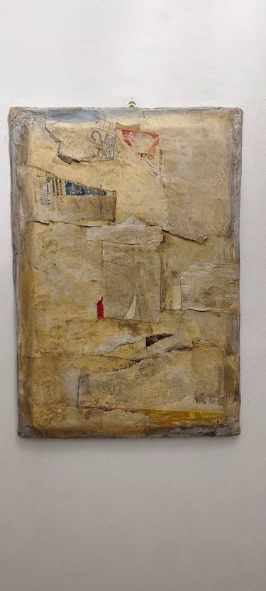 Original Abstract Expressionism Abstract Mixed Media by Roberto Lalli