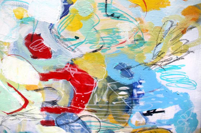 Original Abstract Expressionism Abstract Painting by Claire Hanley