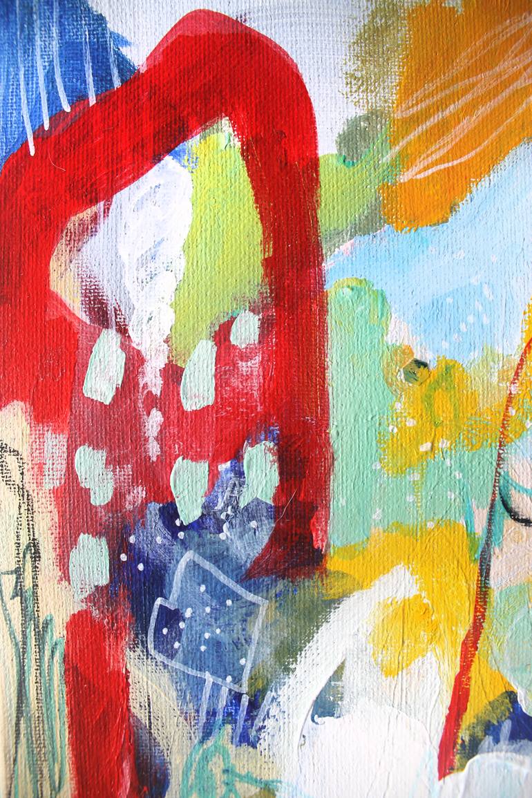 Original Abstract Expressionism Abstract Painting by Claire Hanley