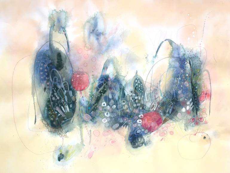 Original Abstract Painting by Claire Hanley