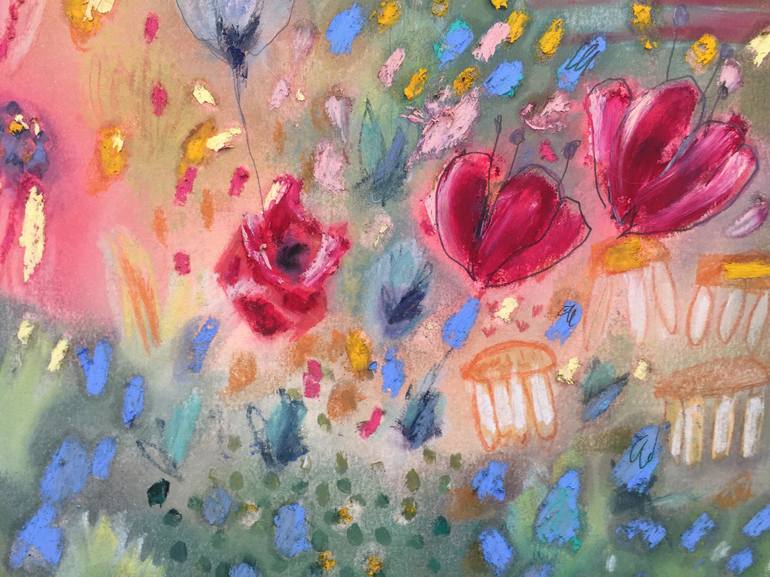 Original Floral Painting by Claire Hanley