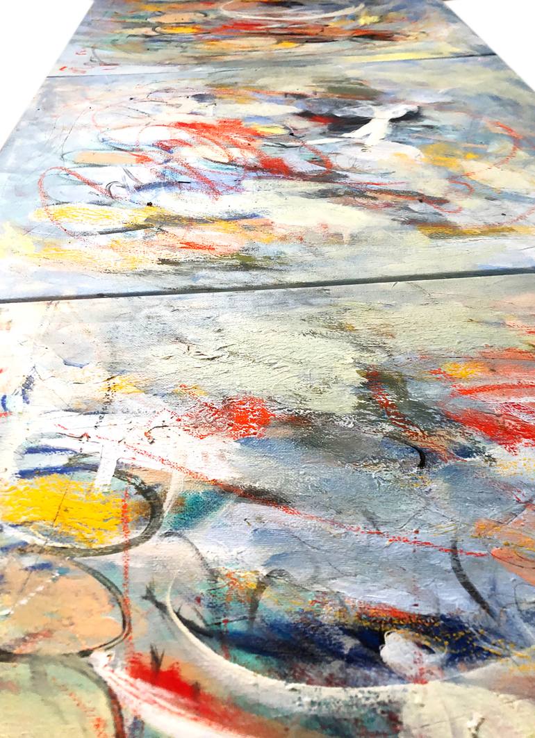 Original Abstract Expressionism Abstract Painting by Claire Hanley