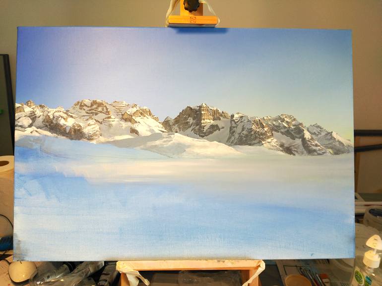 Original Figurative Landscape Painting by Matteo Lencioni