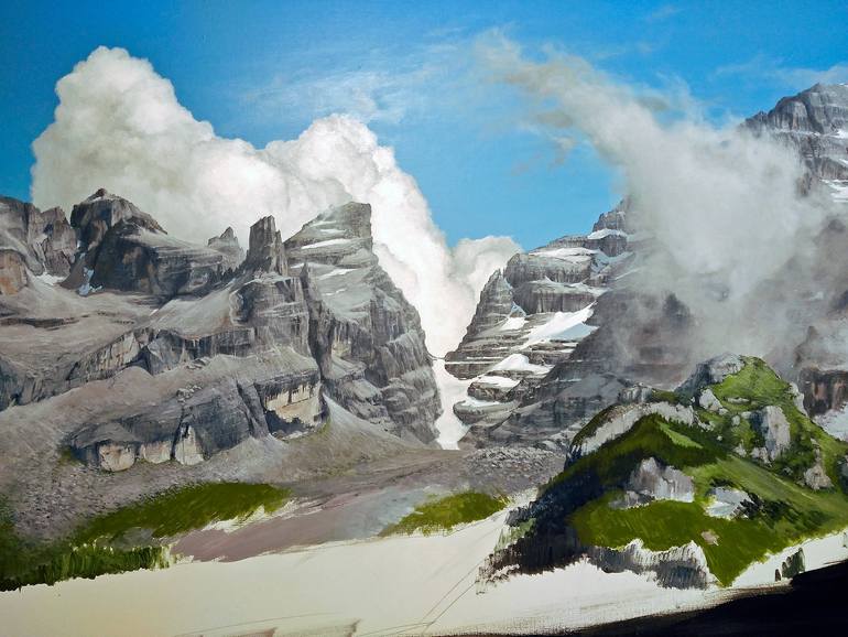 Original Figurative Landscape Painting by Matteo Lencioni