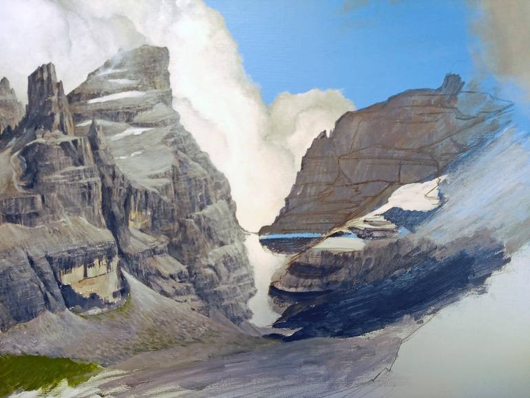 Original Figurative Landscape Painting by Matteo Lencioni