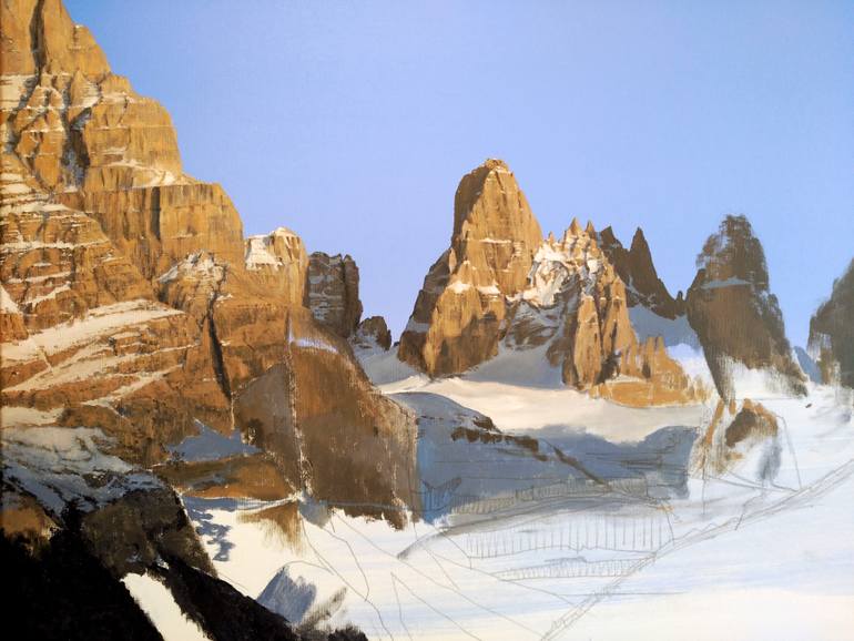 Original Figurative Landscape Painting by Matteo Lencioni