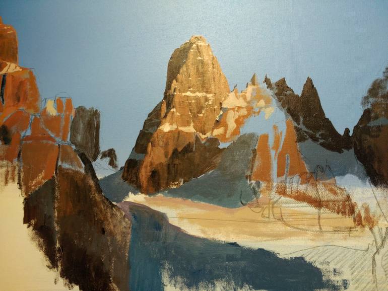 Original Figurative Landscape Painting by Matteo Lencioni