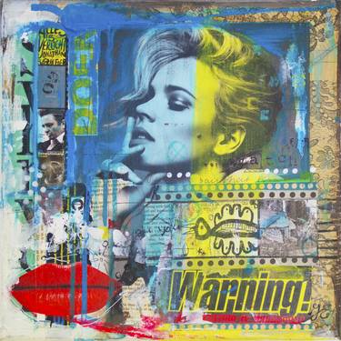 Print of Pop Art People Collage by Janet Edens