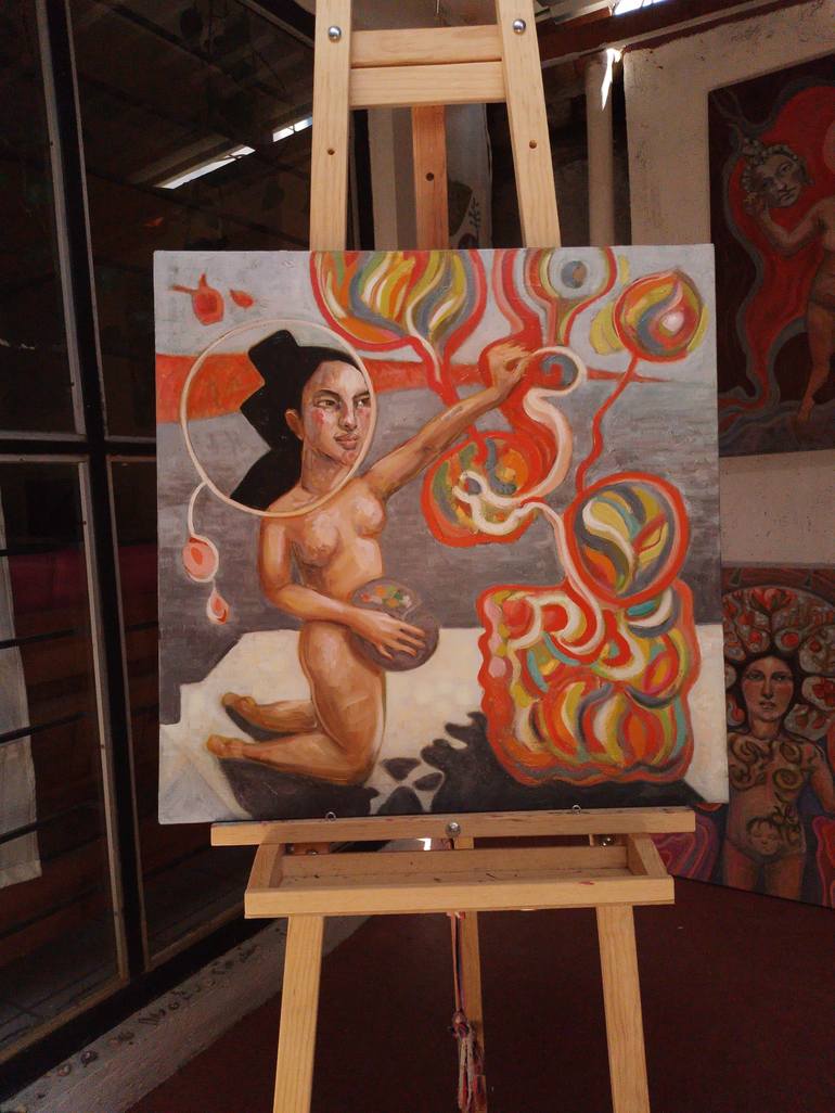 Original Performing Arts Painting by Cristina López Casas