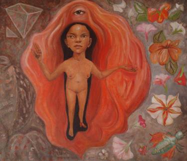 Original Contemporary Fantasy Paintings by Cristina López Casas