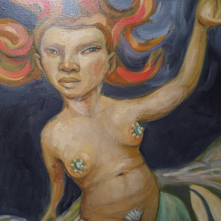 Original Contemporary Politics Painting by Cristina Lopez Casas