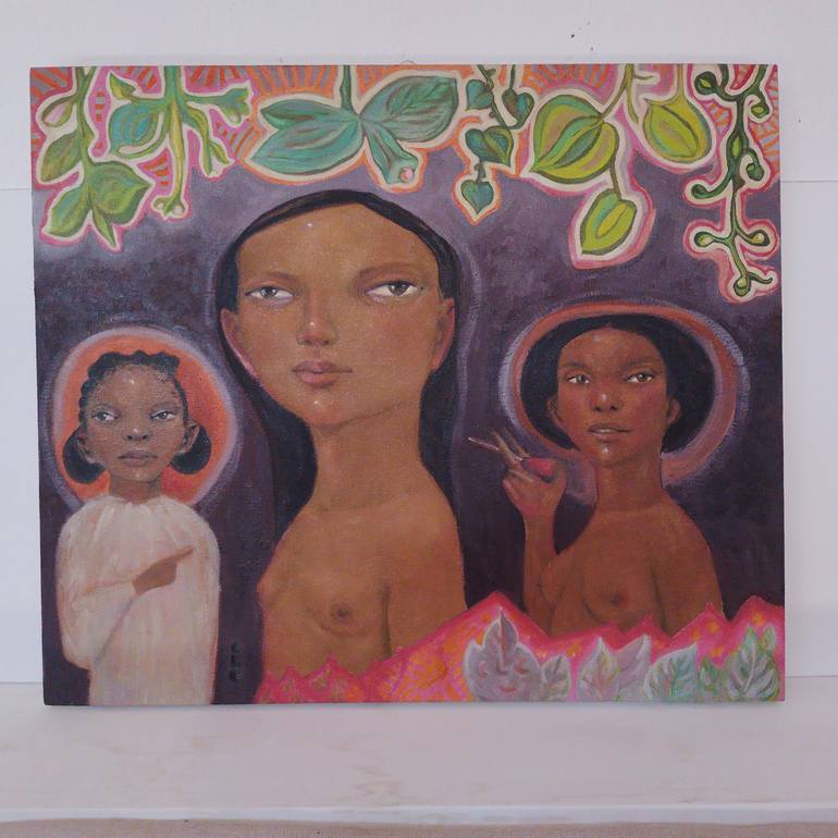 Original Contemporary Women Painting by Cristina López Casas