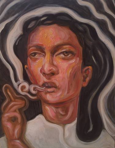 Original Classicism People Paintings by Cristina López Casas