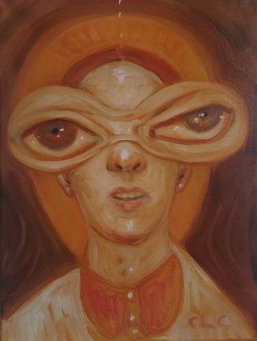 Original Figurative Women Painting by Cristina López Casas