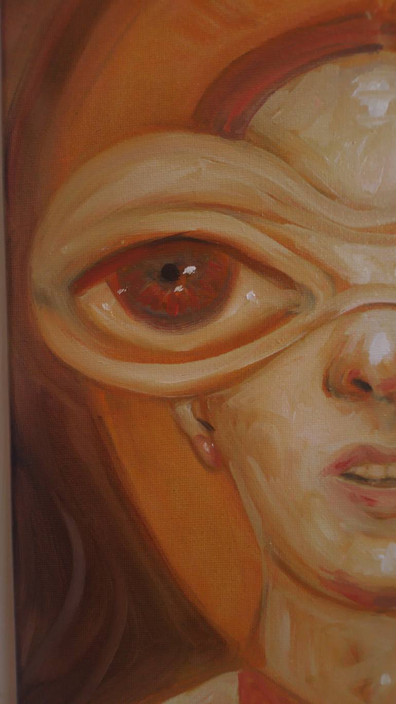 Original Figurative Women Painting by Cristina Lopez Casas