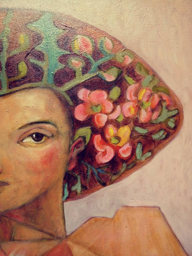 Original Portrait Painting by Cristina López Casas