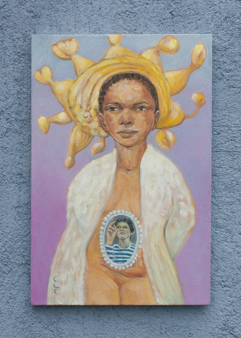 Original Women Painting by Cristina López Casas