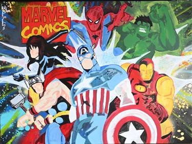 Original Comics Painting by Porschea Kendall