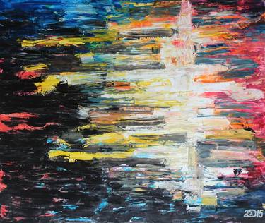 Print of Abstract Paintings by Attila Nagy