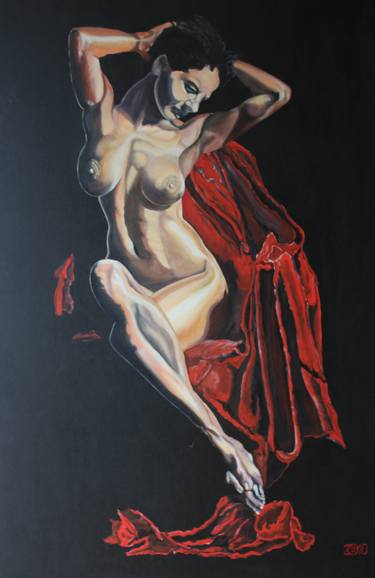 Original Erotic Paintings by Attila Nagy