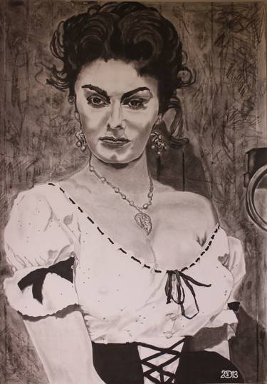 Print of Portrait Drawings by Attila Nagy