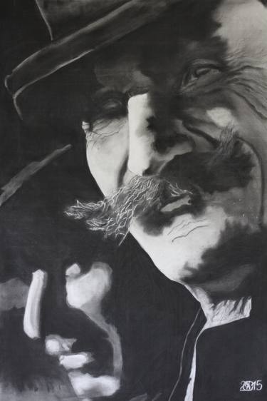 Print of Expressionism People Drawings by Attila Nagy