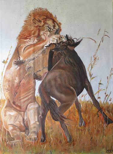 Print of Animal Paintings by Attila Nagy