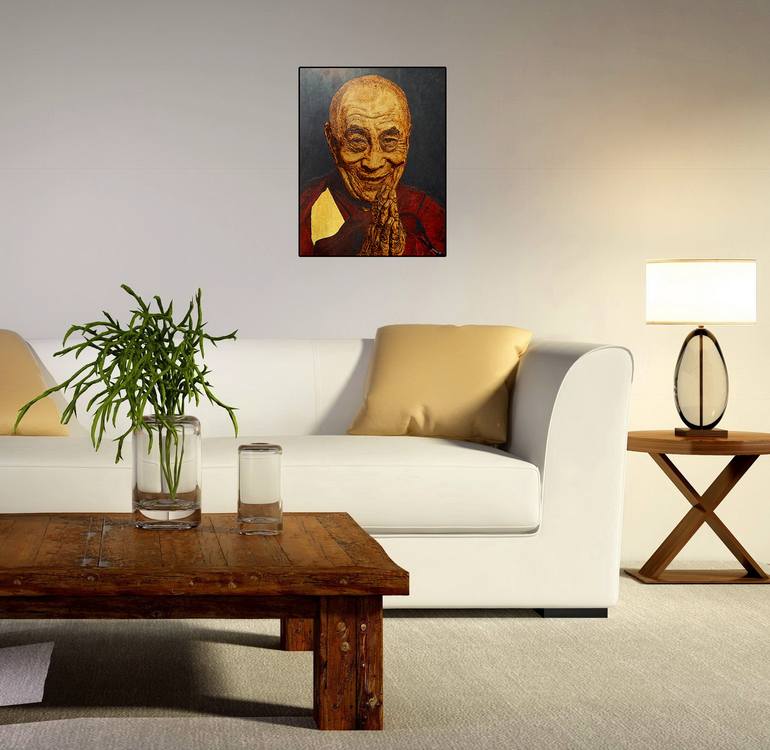 Original Portraiture People Painting by Millis Pyrography
