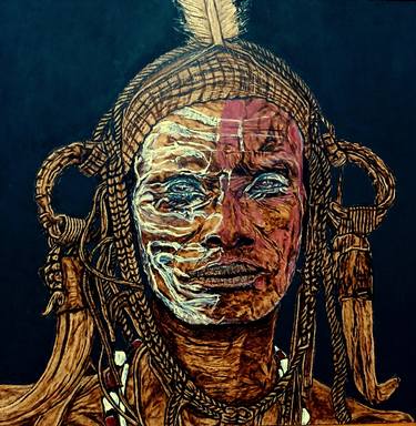 Original Portrait Paintings by Millis Pyrography