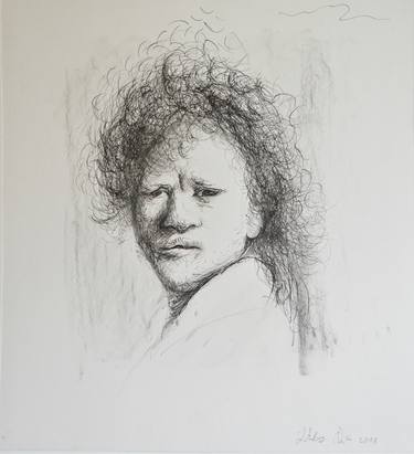 Print of Portraiture Portrait Drawings by Filip Daćevac