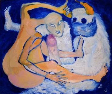 Print of Erotic Paintings by Liana Riazanova - Martinez