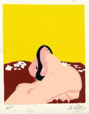 Reclining Nude -- artist's proof [AP] - Limited Edition 1 of 10 thumb