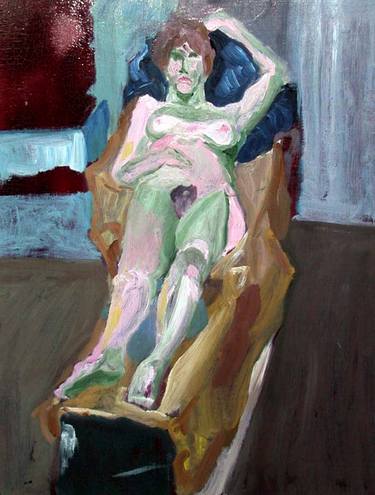 Original Expressionism Nude Paintings by Russell duPont
