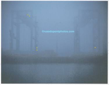 CRANES IN FOG, SOUTH BOSTON - Limited Edition of 10 thumb