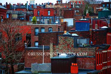 TOWARD BEACON HILL - LTD ED. PHOTO OF BOSTON, BY RUSSELL DUPONT - Limited Edition of 10 thumb