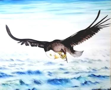 Original Abstract Painting by Naveen C B