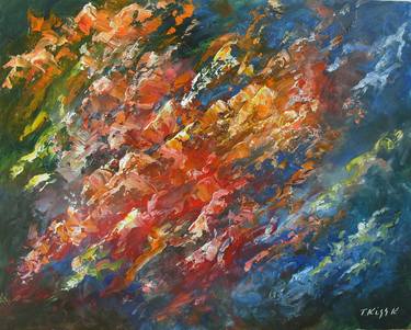 Original Abstract Paintings by Karola Kiss